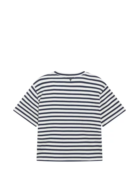 Tricou Weekend Max Mara cu broderie alb