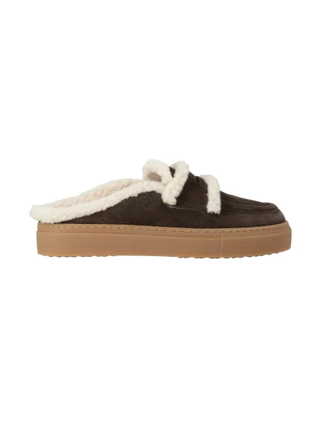 Μάλλινα mules Inuikii καφέ
