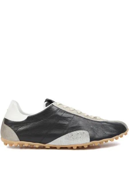 Sneakerși Maison Margiela din piele negru