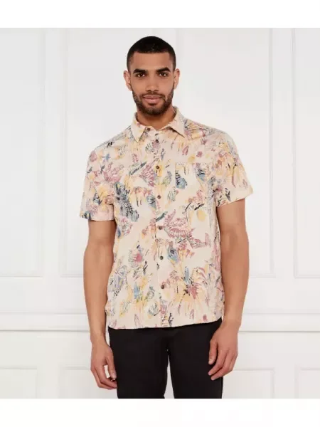 GUESS Cămașă MANICA bej