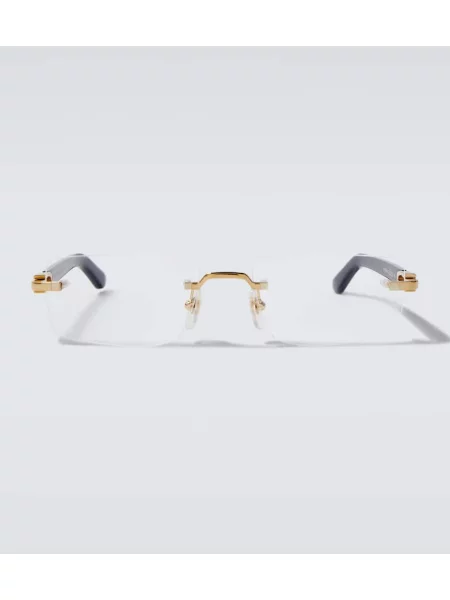 Sunčane naočale Cartier Eyewear Collection zlatna