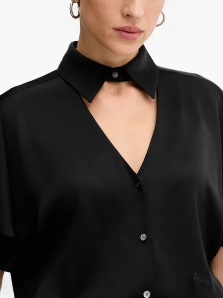 Scurt cămașă Karl Lagerfeld negru