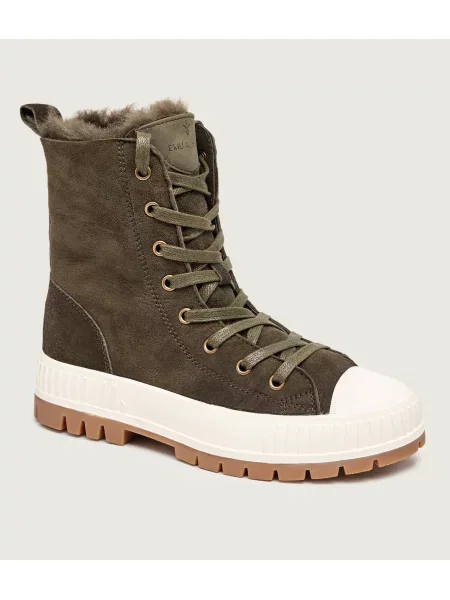 EMU Australia De piele botine Nomad Wanderer | piele întoarsă | wełna | shearling
