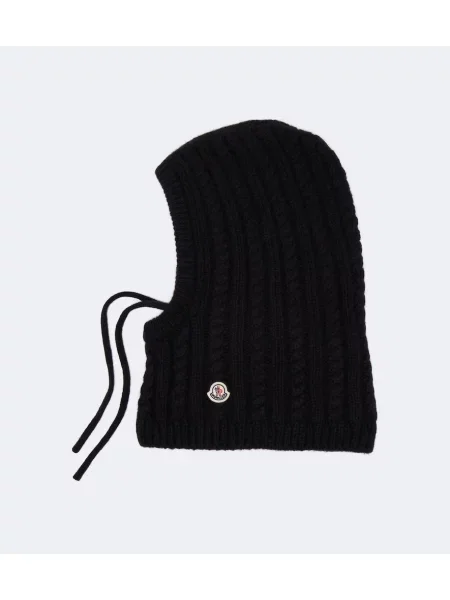 Căciulă Moncler de lână negru