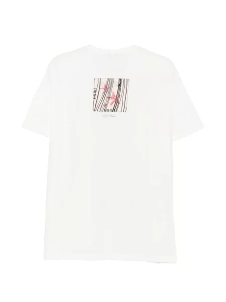 Tricou Daniele Alessandrini cu imagine alb