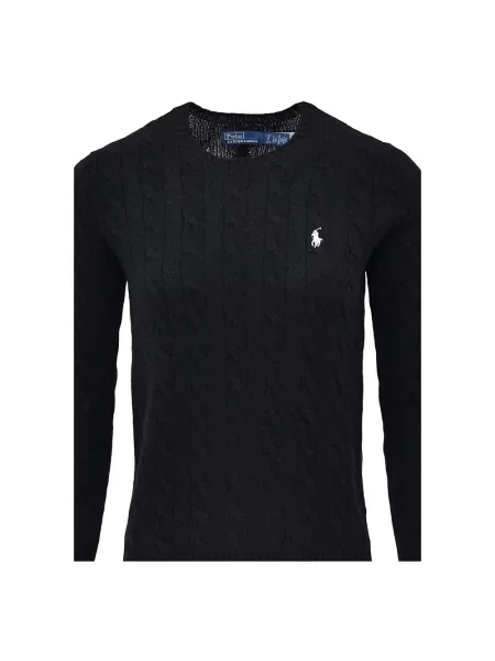 Sweter Polo Ralph Lauren wełniany czarny