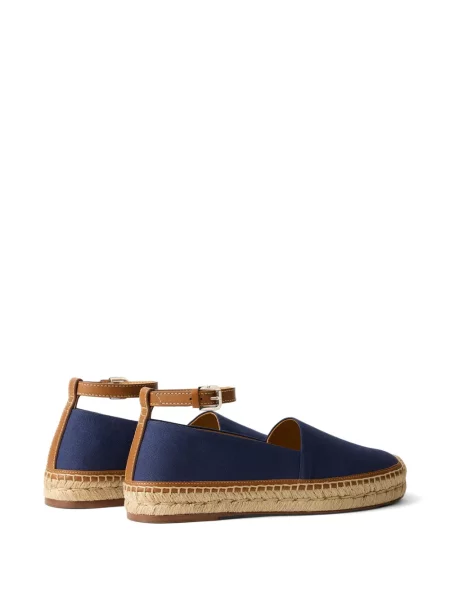 Dirželis espadrilės Ralph Lauren Collection apkarpytas kulkšnies dirželis mėlyna