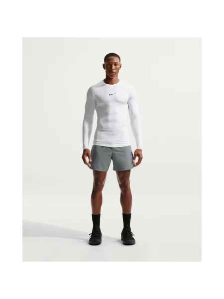 Koszulka z długim rękawem Nike Pro Dri-FIT S biały