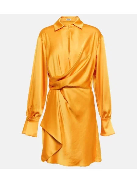 Rochie Simkhai din satin auriu
