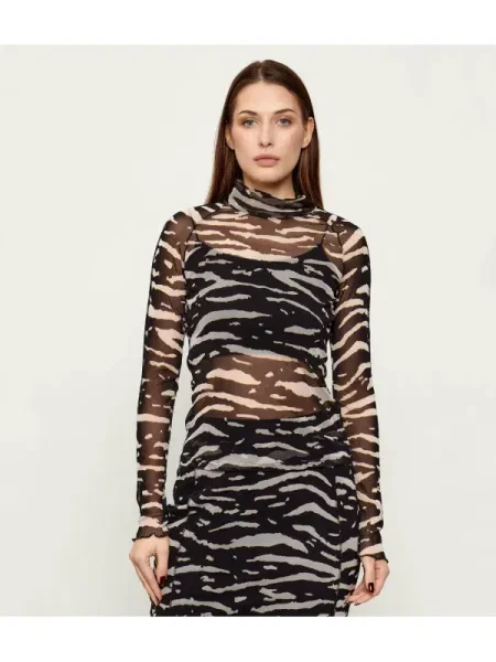 Marc Cain Tricou / alb negru