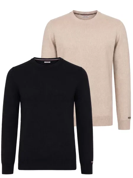 Felix Hardy Pulover bej negru