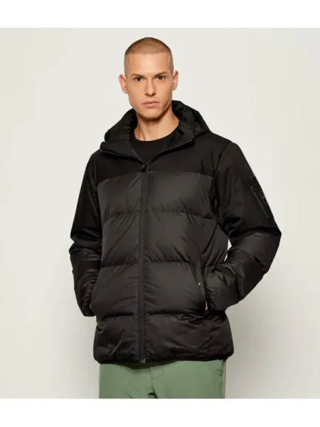 BOSS GREEN Geacă de puf OW_Block-X JT HD negru