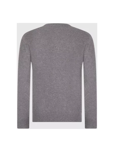 Sweter Gran Sasso z kaszmiru szary