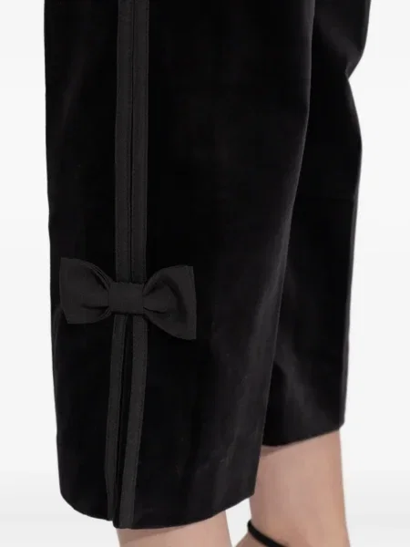 Pantaloni Posse cu funde negru
