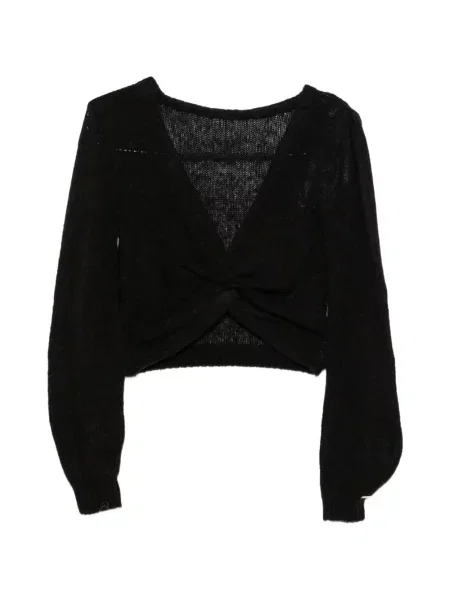 Decupat pulover Twinset negru
