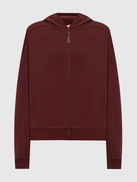 Бордова спортивна куртка Brunello Cucinelli