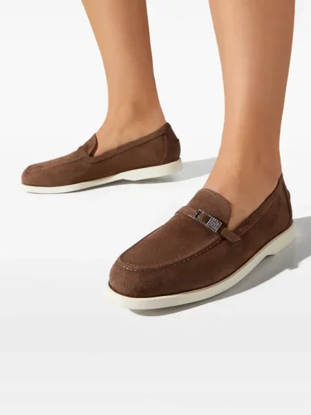 Loaferice Le Silla sa kopčom smeđa