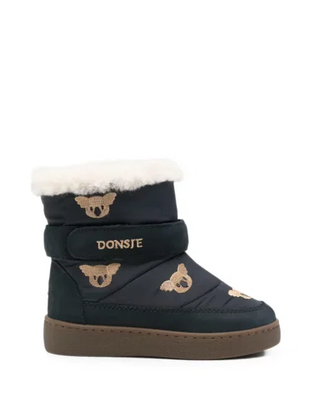 Botki dziecięce Donsje niebieskie