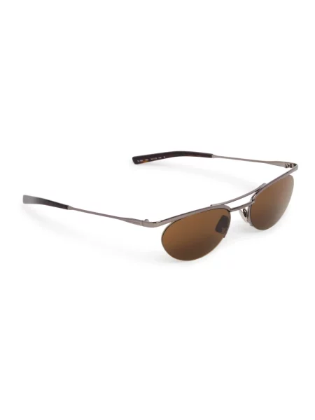 Okulary przeciwsłoneczne Saint Laurent brązowe