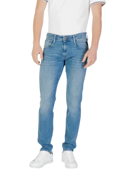 Kavbojke Replay bela