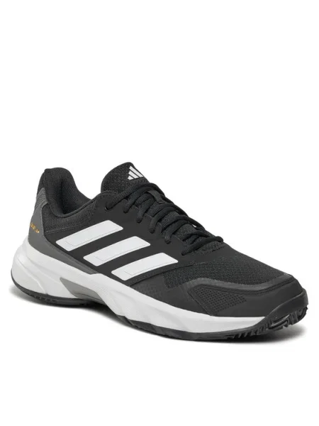 ADIDAS PERFORMANCE Pantofi sport CourtJam Control 3 gri / negru alb