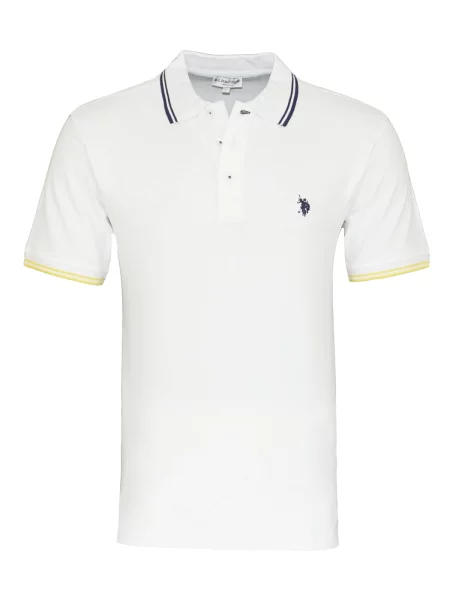 U.S. POLO ASSN. Tricou alb