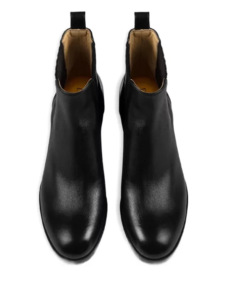 Botine chelsea Doucal's din piele negru