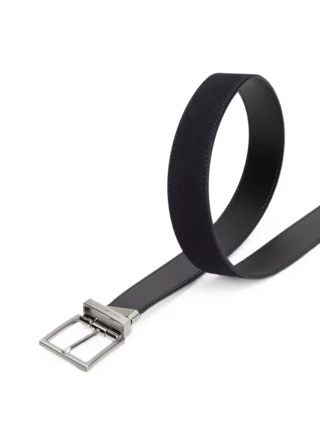 Cu centură reversibil curea Tommy Hilfiger din piele negru
