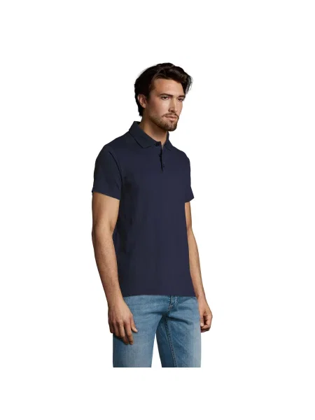 Koszulka Polo Prescott Jersey niebieska