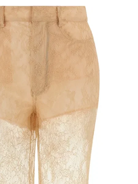 Pantaloni Giuseppe Di Morabito din dantelă
