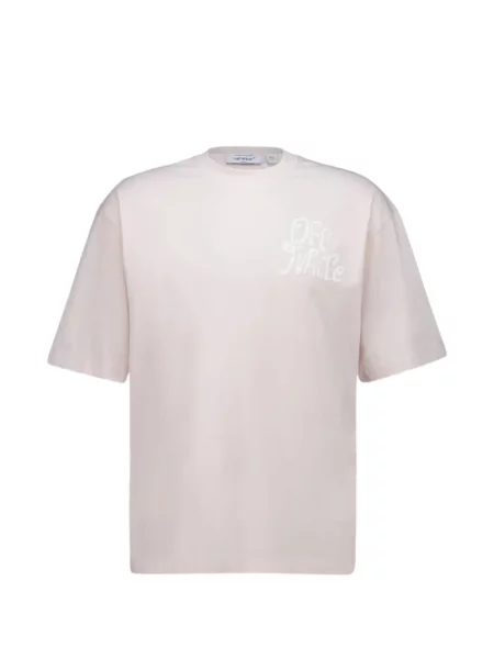Tricou Off-white cu imagine alb