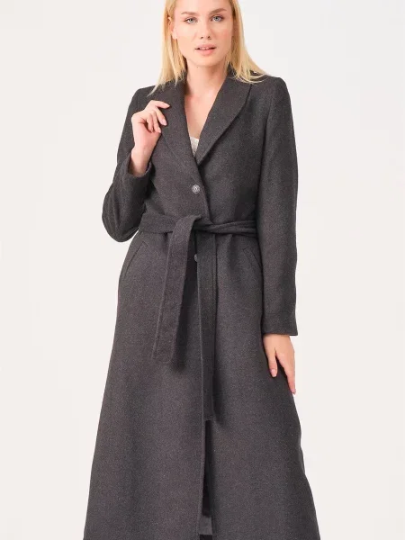 Płaszcz Dewberry brązowy