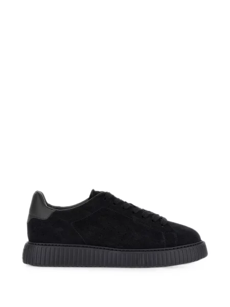 Sneakerși Hogan cu dungi negru