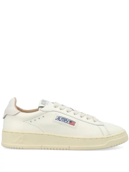 Sneakerși Autry din piele alb