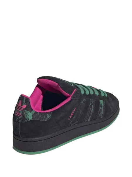 Sneakerși Adidas Samba cu autograf cu bretele roz