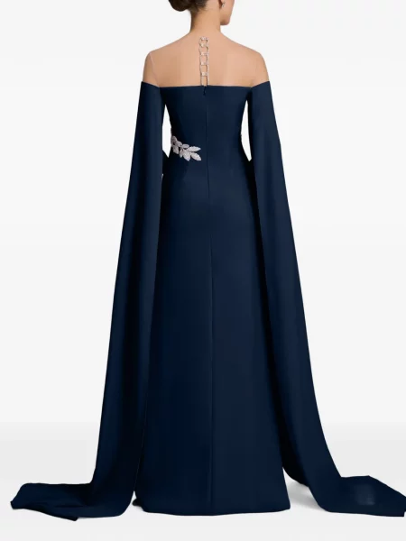 Rochie maxi Cristallini albastru