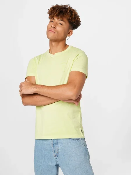 TOM TAILOR DENIM Tričko pastelovo zelená