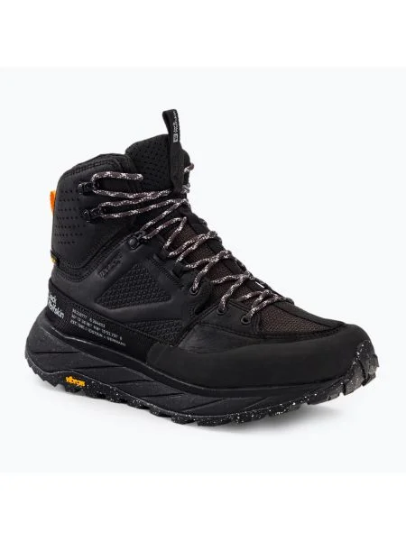 Jack Wolfskin bărbați Terraquest Texapore Mid cizme de trekking negru