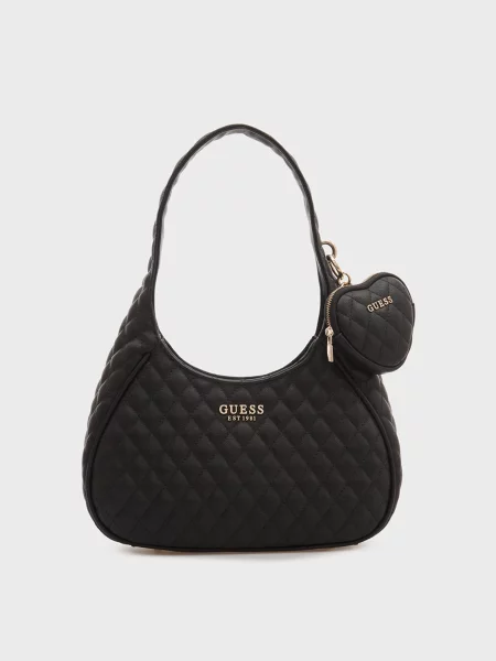 Сумка хобо Guess чорна