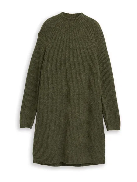 TOM TAILOR DENIM Rochie tricotat amestecat verde