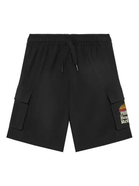 Puma Спортни шорти Cargo черен