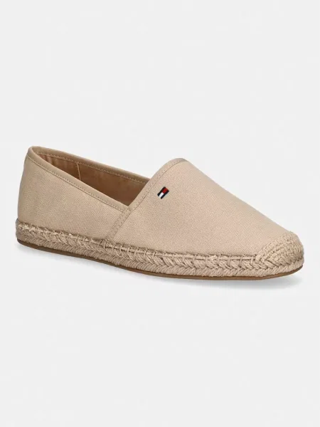 Espadryle Tommy Hilfiger beżowe