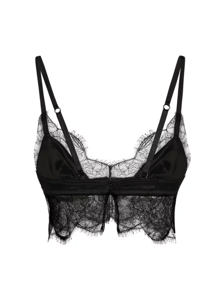 Satynowa braletka Dolce And Gabbana czarna