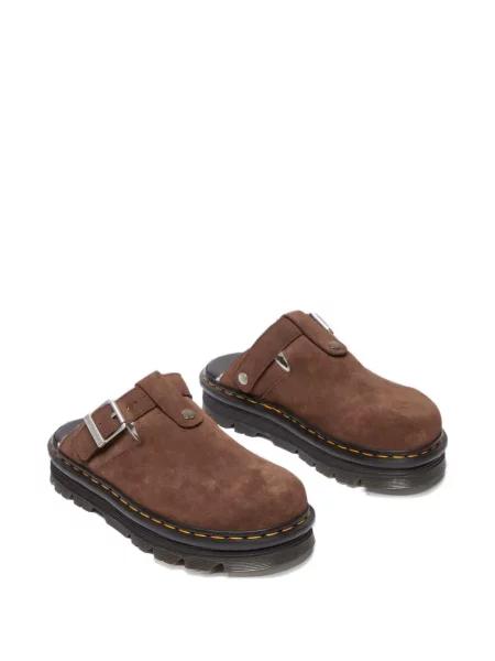 Papuci tip mules Dr. Martens maro