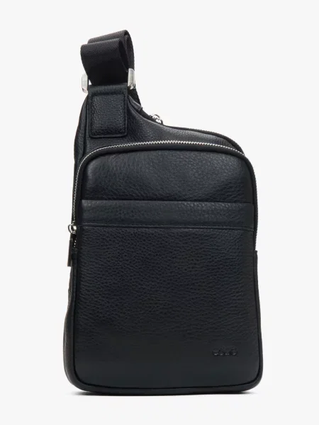 Кожаная сумка Estro черная