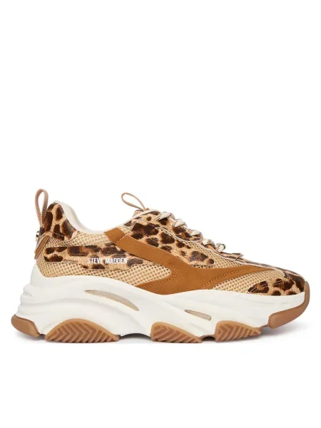 STEVE MADDEN Nízke tenisky POSSESSION-E sépiová / kapučíno / tmavohnedá hnedá