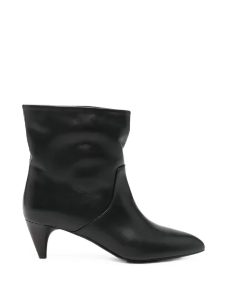 Cizme scurte Isabel Marant din piele negru
