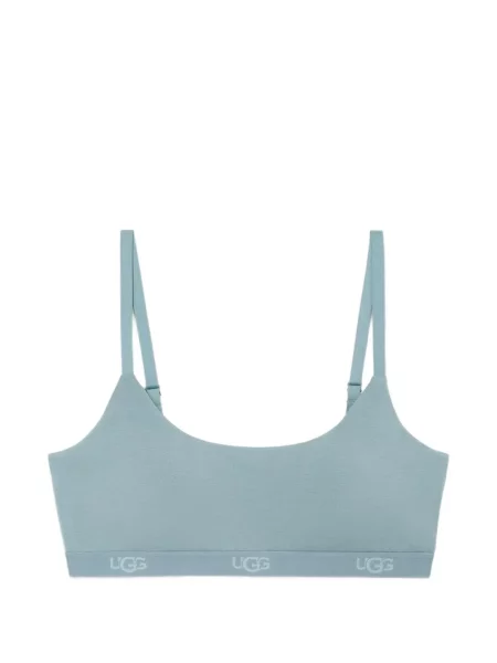 Sutien sport Ugg cu autograf albastru
