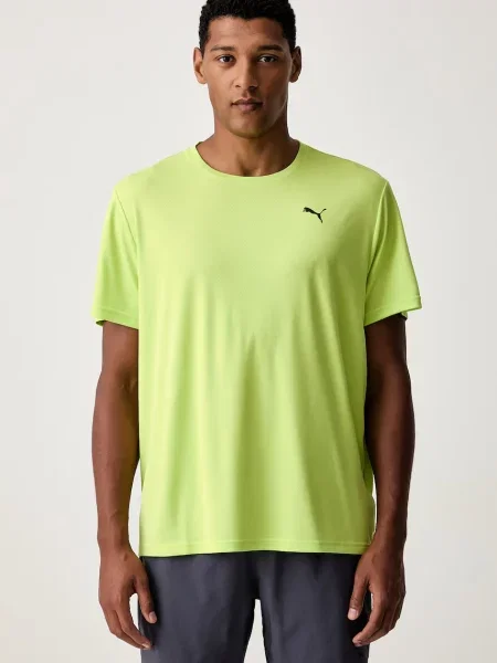 Puma tréninkové tričko ESS Poly Texture zelené