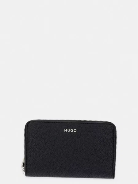 HUGO portofel pentru femei Orin_Wallet Zip Ar. negru